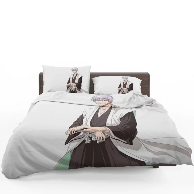 Gin Ichimaru Bleach Crafty Swordsman Anime Bedding Set