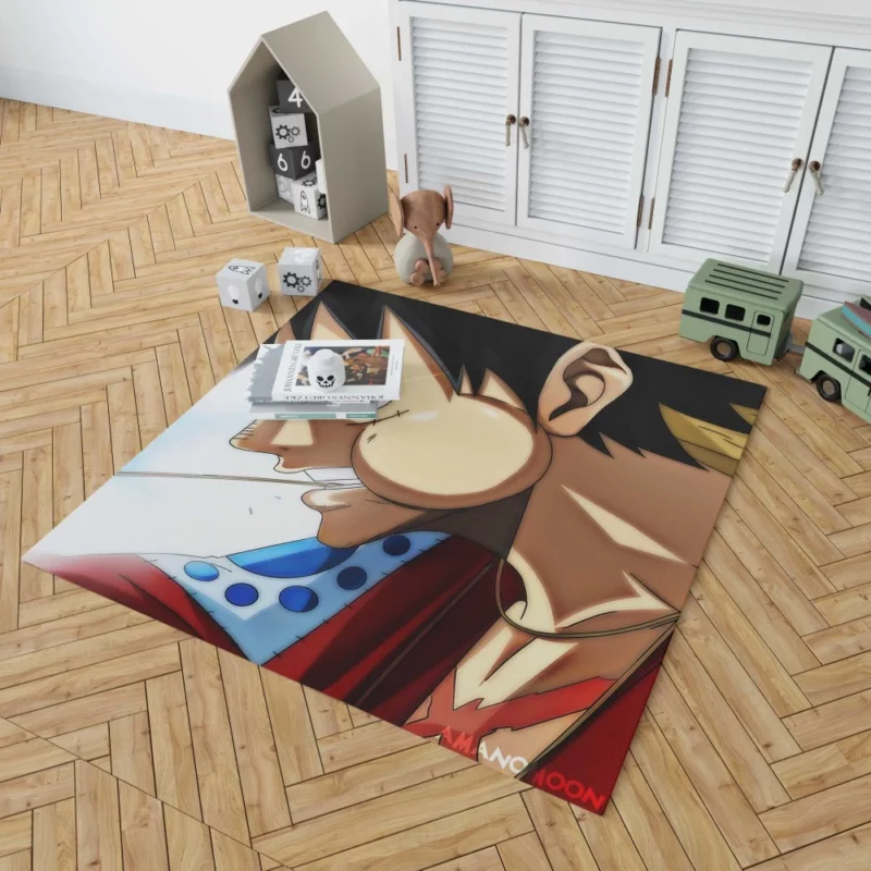 Luffy Triumphs and Trials Anime Rug 1