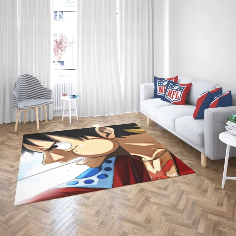 Luffy Triumphs and Trials Anime Rug 2