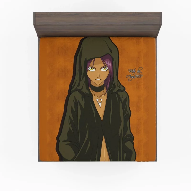 Yoruichi Shihôin Stealthy Anime Prodigy Fitted Sheet