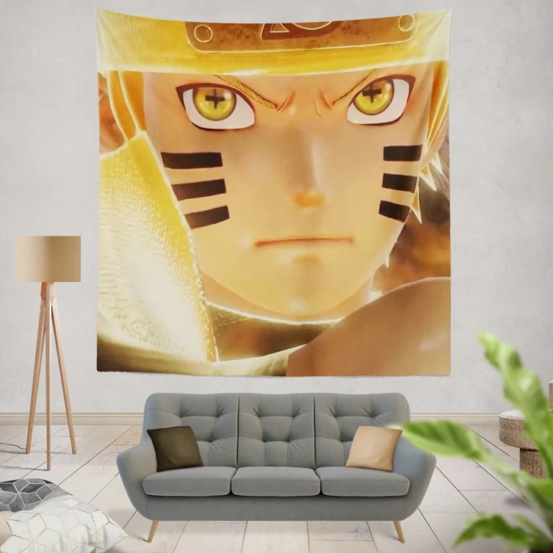 Naruto in Jump Force Game Anime Wall Tapestry