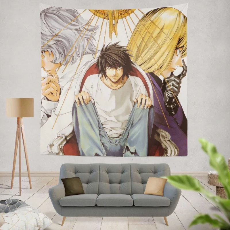 Successors of L Mello and Near Anime Wall Tapestry